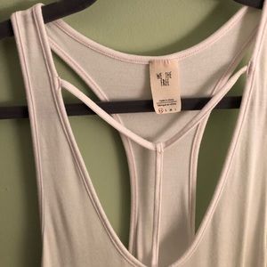 Few People WhIte Tank Top